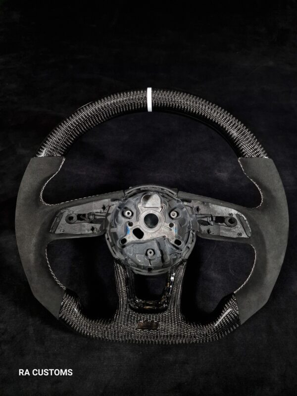 Audi S3 8V S4 S5 B9 Carbon Steering Wheel - Image 3