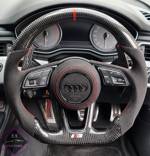 Audi S3 8V S4 S5 B9 Carbon Steering Wheel