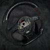 Audi 6D Flat Bottom Carbon Steering Wheel - Image 3