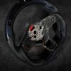 Reflective Blue Carbon Steering wheel MK7 - Image 4