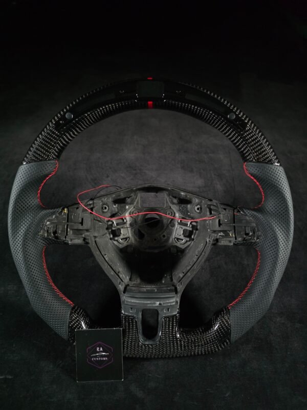 VW Golf MK6 Sirocco Carbon LED Steering Wheel - Image 5