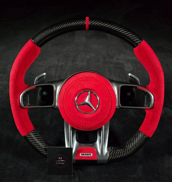 Brabus Red AMG Steering Wheel