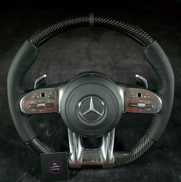 Mercedes AMG Carbon Fibre Steering wheel (Lane Assist) - Image 2