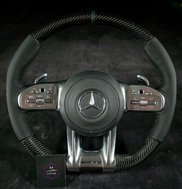 Mercedes AMG Carbon Fibre Steering wheel (Lane Assist)
