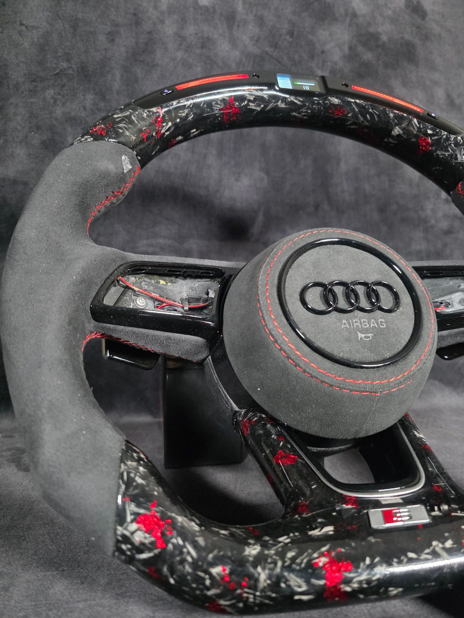 Audi S3 8V S4 S5 B9 Forged LED Steering Wheel - Image 9