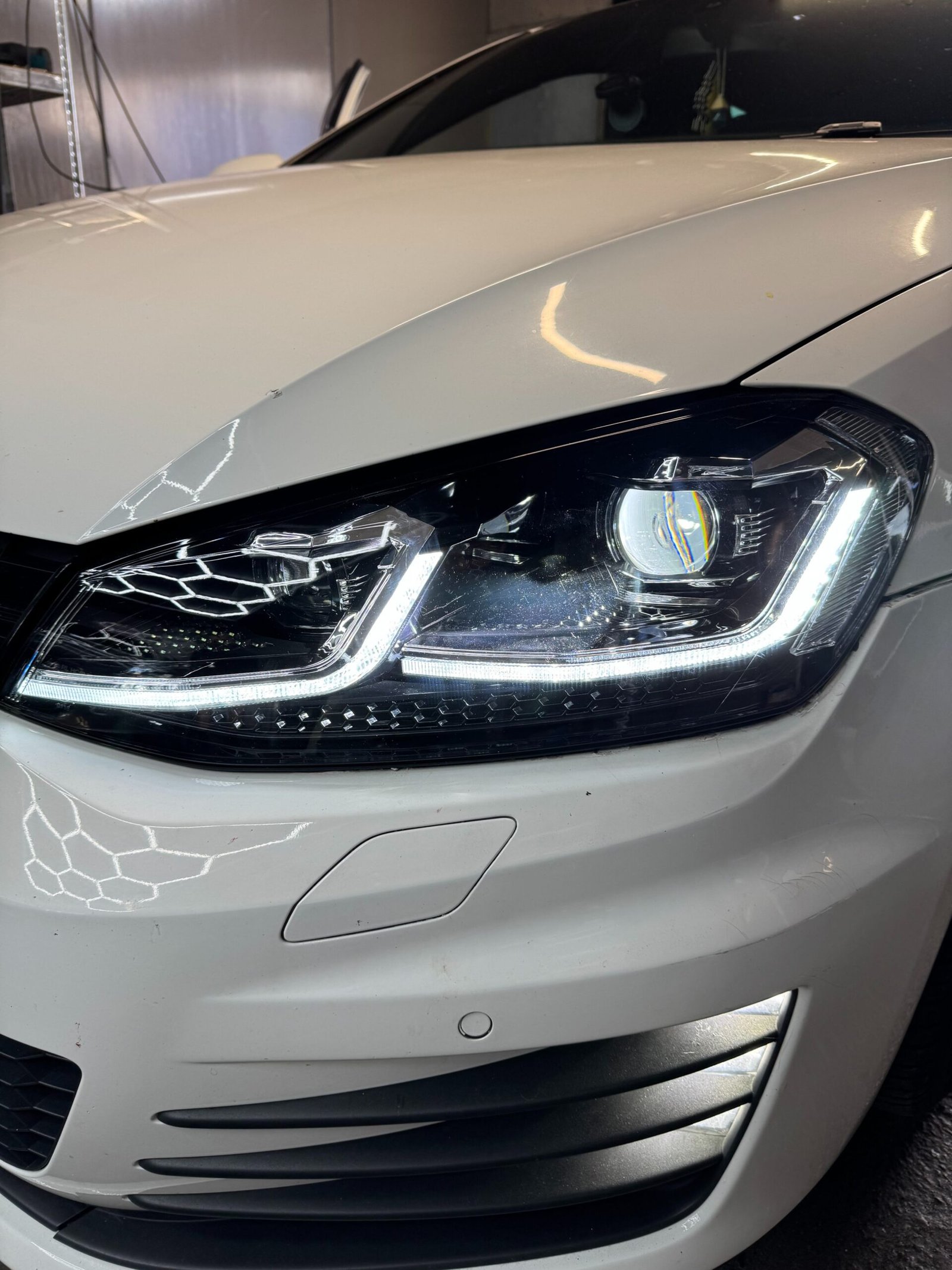 VW Golf MK7 Upgraded 7.5 LED Headlights (XENON) - Image 4