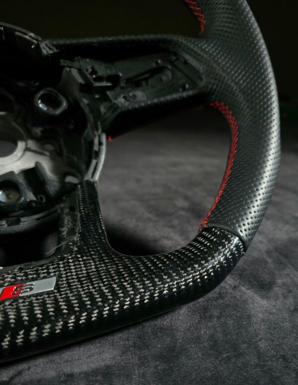 Audi S3 8V S4 S5 B9 Carbon Steering Wheel - Image 2