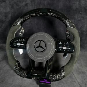 Forged Carbon LED Steering Wheel